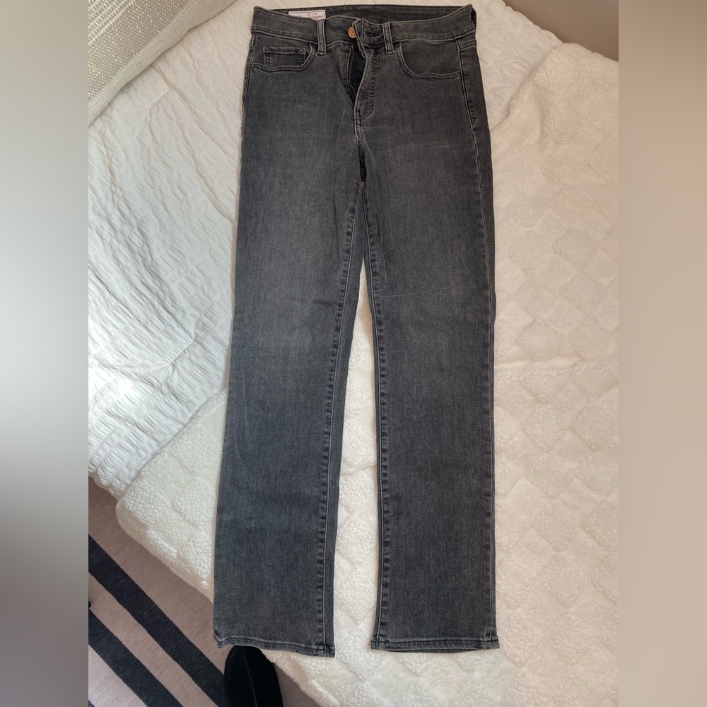 GAP High Rise Classic Jeans in Gray